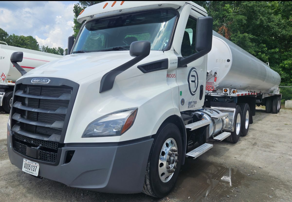 Roberts Energy fuel tanker tractor-trailer now part of the J.H. Seale & Son fleet